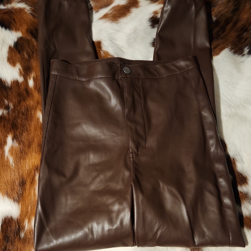 Wet Seal Brown Leather Apparel